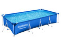 Pool Steel Pro Blå 5700 L 400 x 211 x 81 cm Bestway